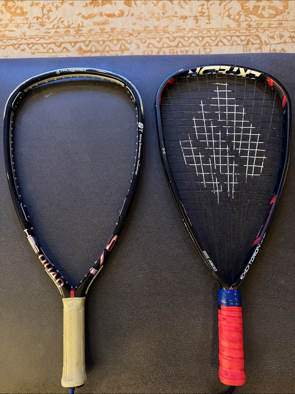 Blue and Yellow Racketball Racket - Picture 7 of 7